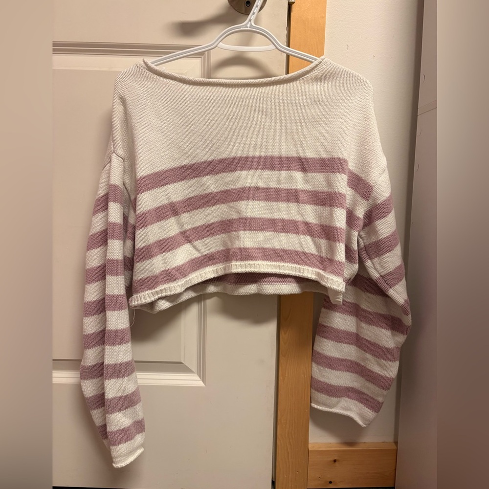 Garage Cream Knit Sweater